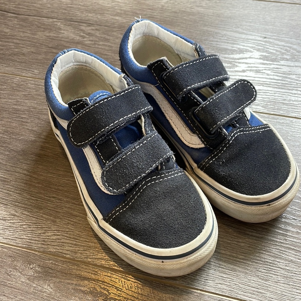 Blue kids vans